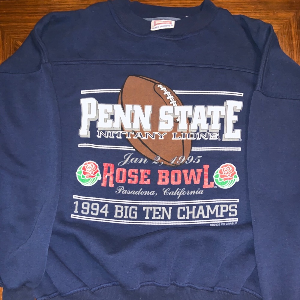 1994 penn state rose bowl champs sweat shirt